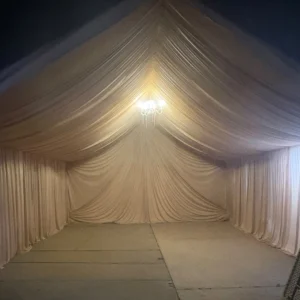 Canopy 20x20 and Draping