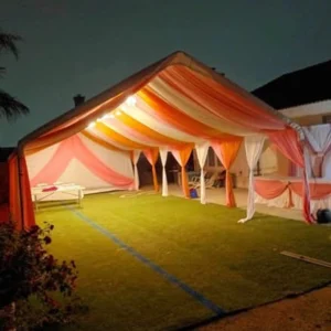20 x 40 con Draping